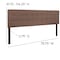 Flash Furniture King, Bedford Headboard, Camel Fabric HG-HB1704-K-C-GG - alternate 5